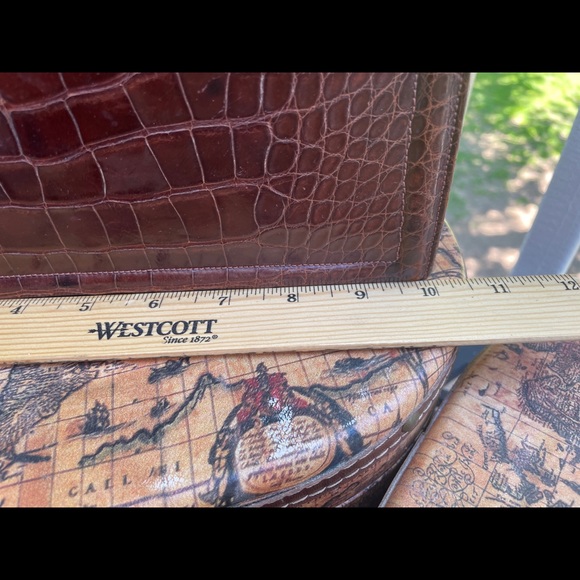 Lucille de Paris Alligator Handbag - Saks Fifth Avenue - Vintage Purse - Picture 9 of 13